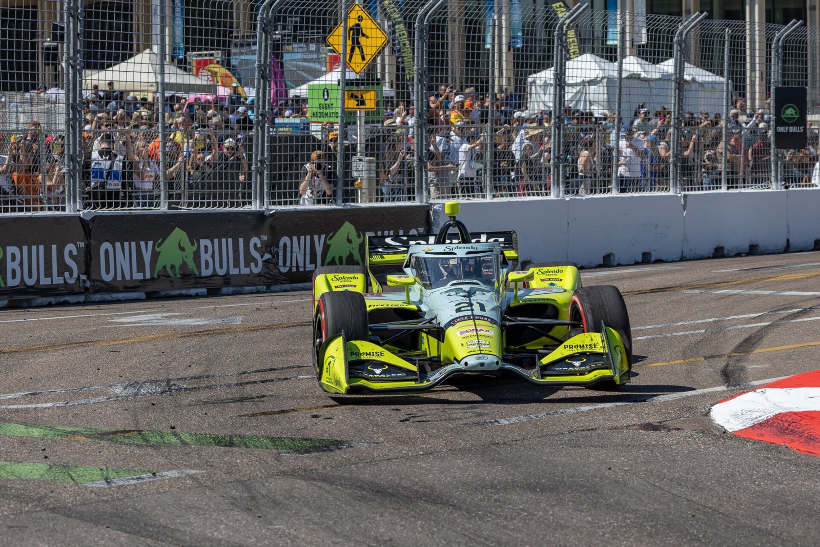 Christian Rasmussen Heads Into Turn 10 At St Pete