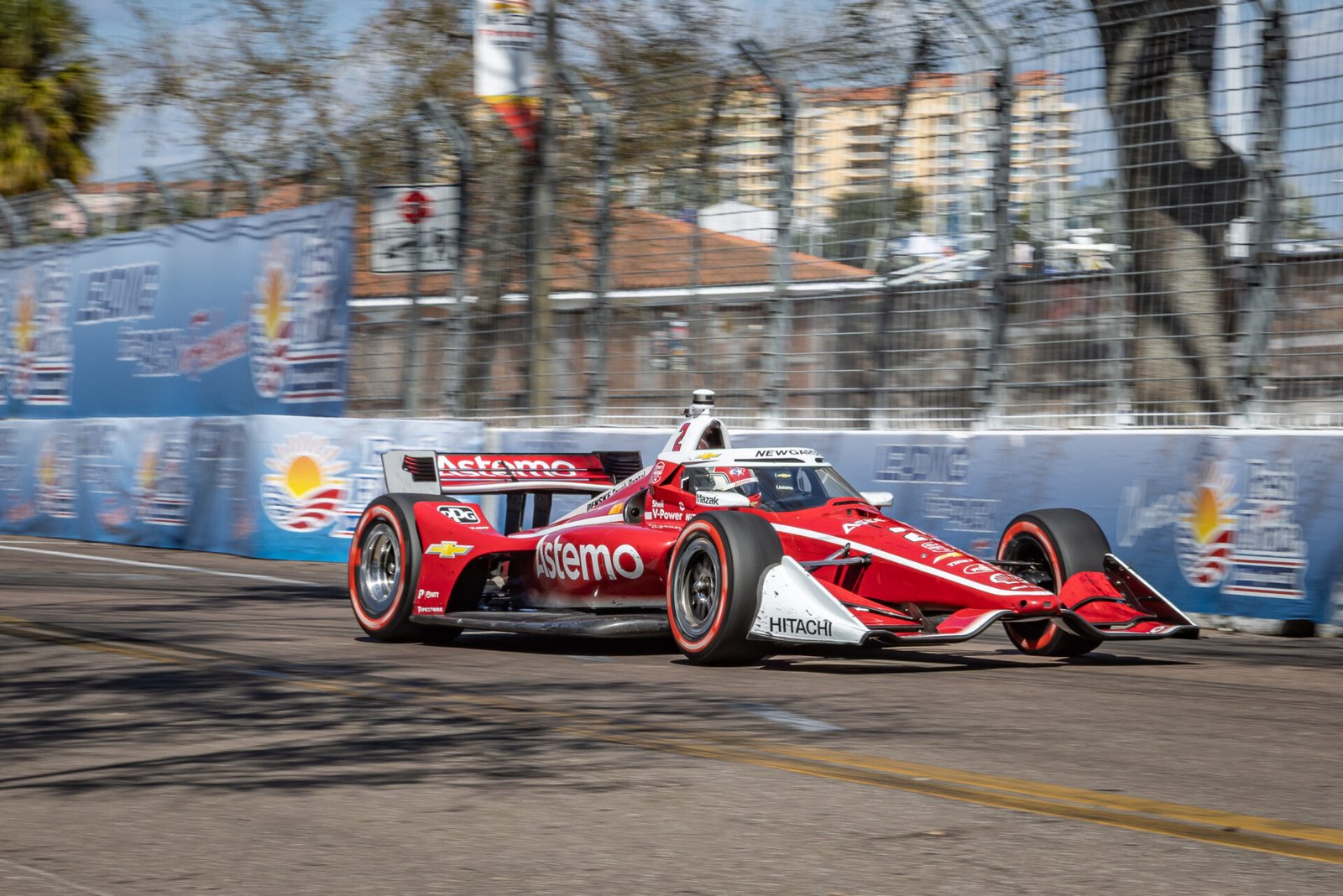 Josef Newgarden Exits Turn 9 At St Pete
