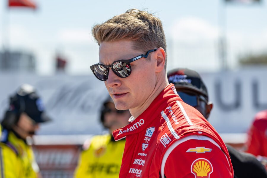 Josef Newgarden On Grid At St Pete