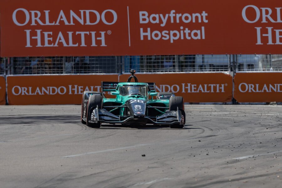 Marcus Ericsson Exits Turn 4 At St Pete