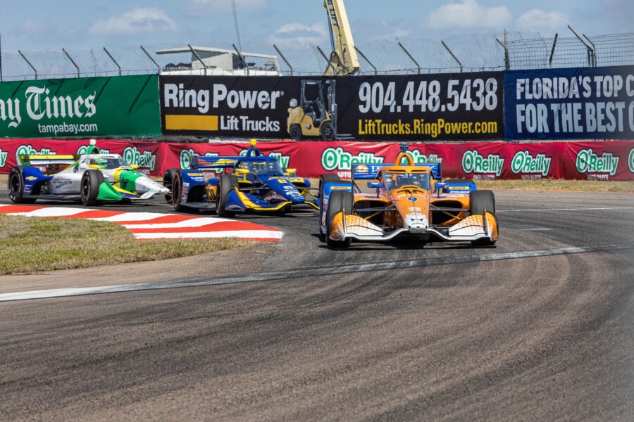 Scott Dixon Leads Group Out Of Turn 14 At St Pete