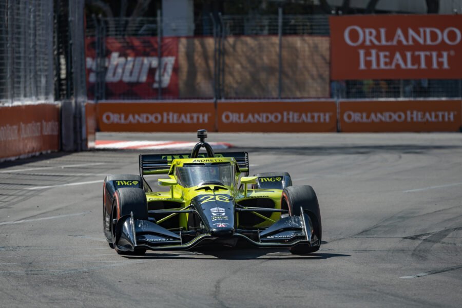 Will Power Enters Turn 5 At St Pete